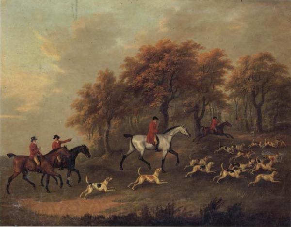 John Nost Sartorius Entering The Woods,A Hunt